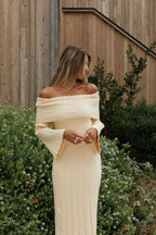 Evella Maxi Dress in Butter Yellow - Bump Friendly & Inclusive Sizing
