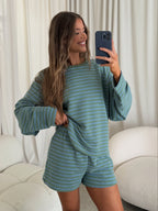 Malia Lounge Set in Sage (Restocking in August)