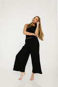 Honey Textured Set in Black