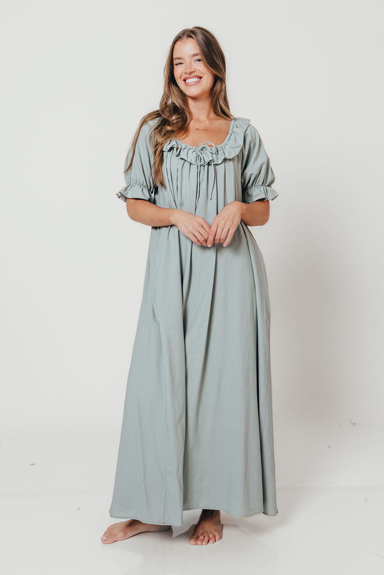 Audrey Maxi Dress in Sage