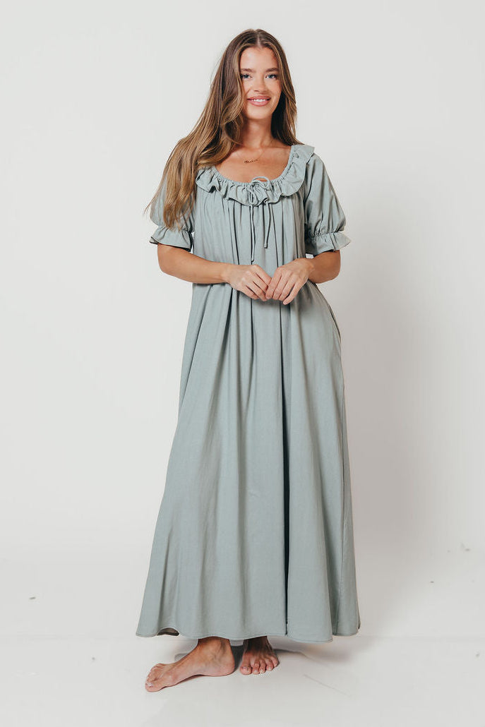 Audrey Maxi Dress in Sage