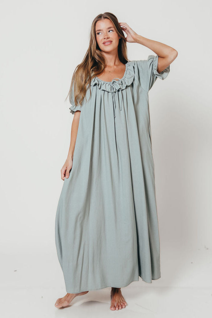 Audrey Maxi Dress in Sage