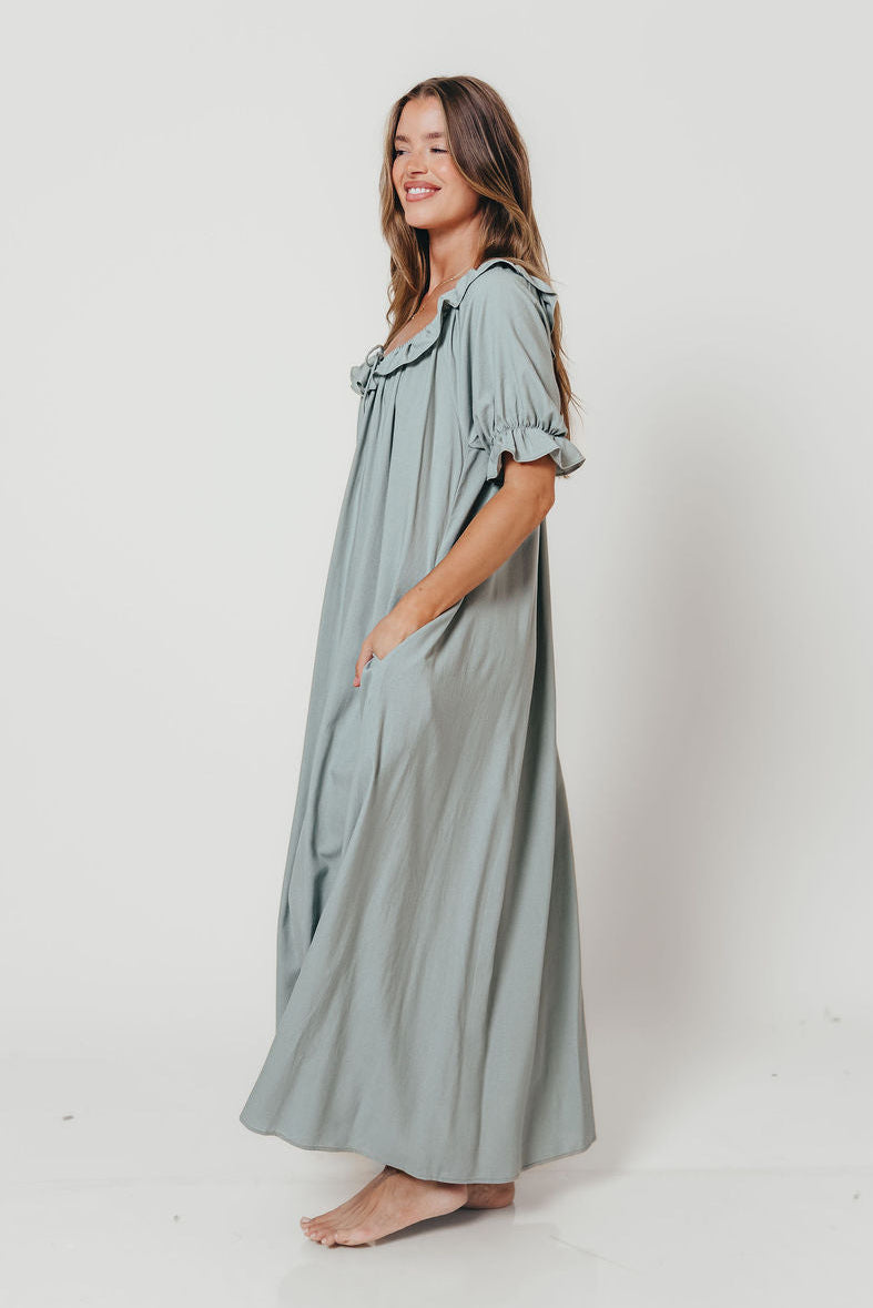 Audrey Maxi Dress in Sage