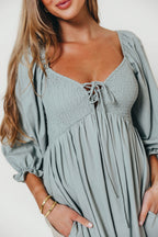 Cecilia Maxi Dress in Sage - Bump Friendly