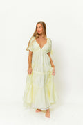 Grayson Maxi Dress in Lemon - Bump Friendly & Inclusive Sizing