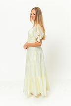 Grayson Maxi Dress in Lemon - Bump Friendly & Inclusive Sizing