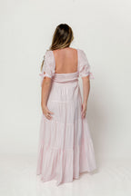 Grayson Maxi Dress in Light Pink - Bump Friendly & Inclusive Sizing