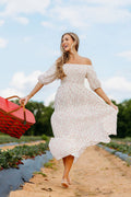 Indy Maxi Dress in Lipstick Red