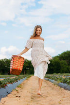 Indy Maxi Dress in Lipstick Red