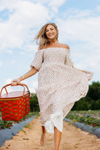 Indy Maxi Dress in Lipstick Red