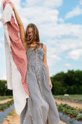 ASTR Temperance Maxi Dress in Black Gingham