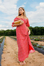 Jamie Maxi Dress in Berry Crush