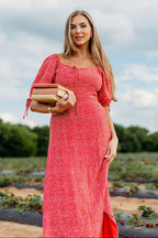 Jamie Maxi Dress in Berry Crush