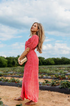 Jamie Maxi Dress in Berry Crush
