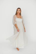 Mona Maxi Dress with Smocking in Butter Floral - Bump Friendly & Inclusive Sizing (S-3XL)