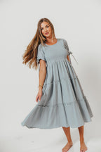 Trisha Midi Dress in Summer Song