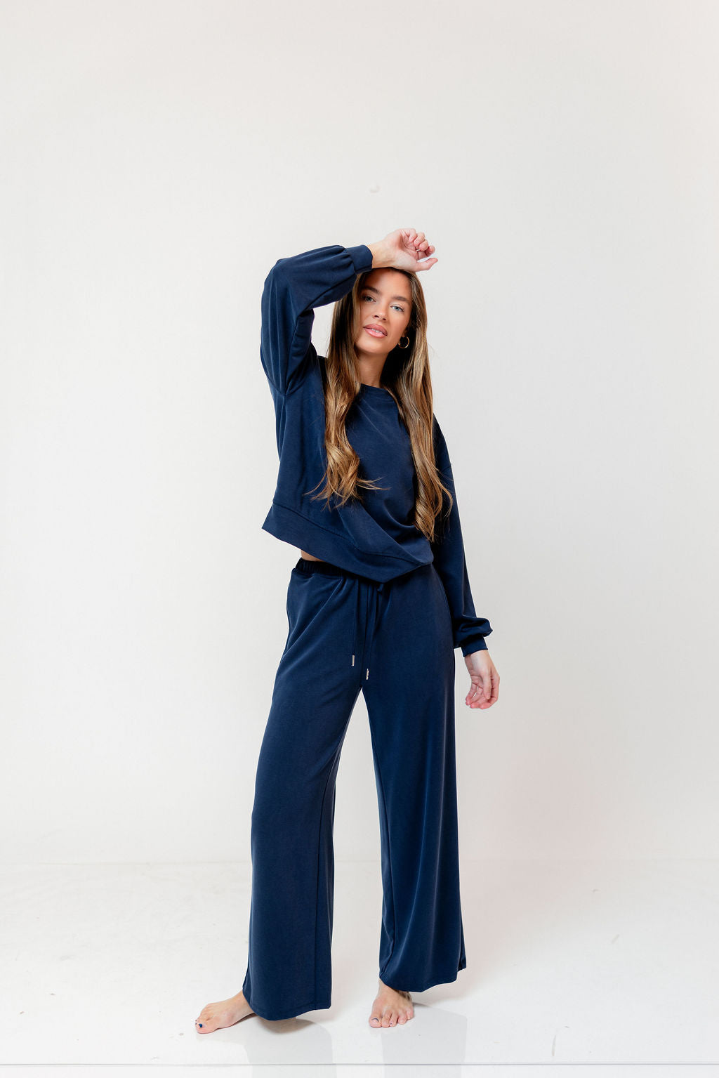 Giovanna Set in Slate Navy
