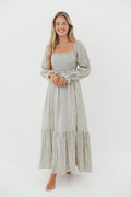 Emerson Maxi Dress in Gray