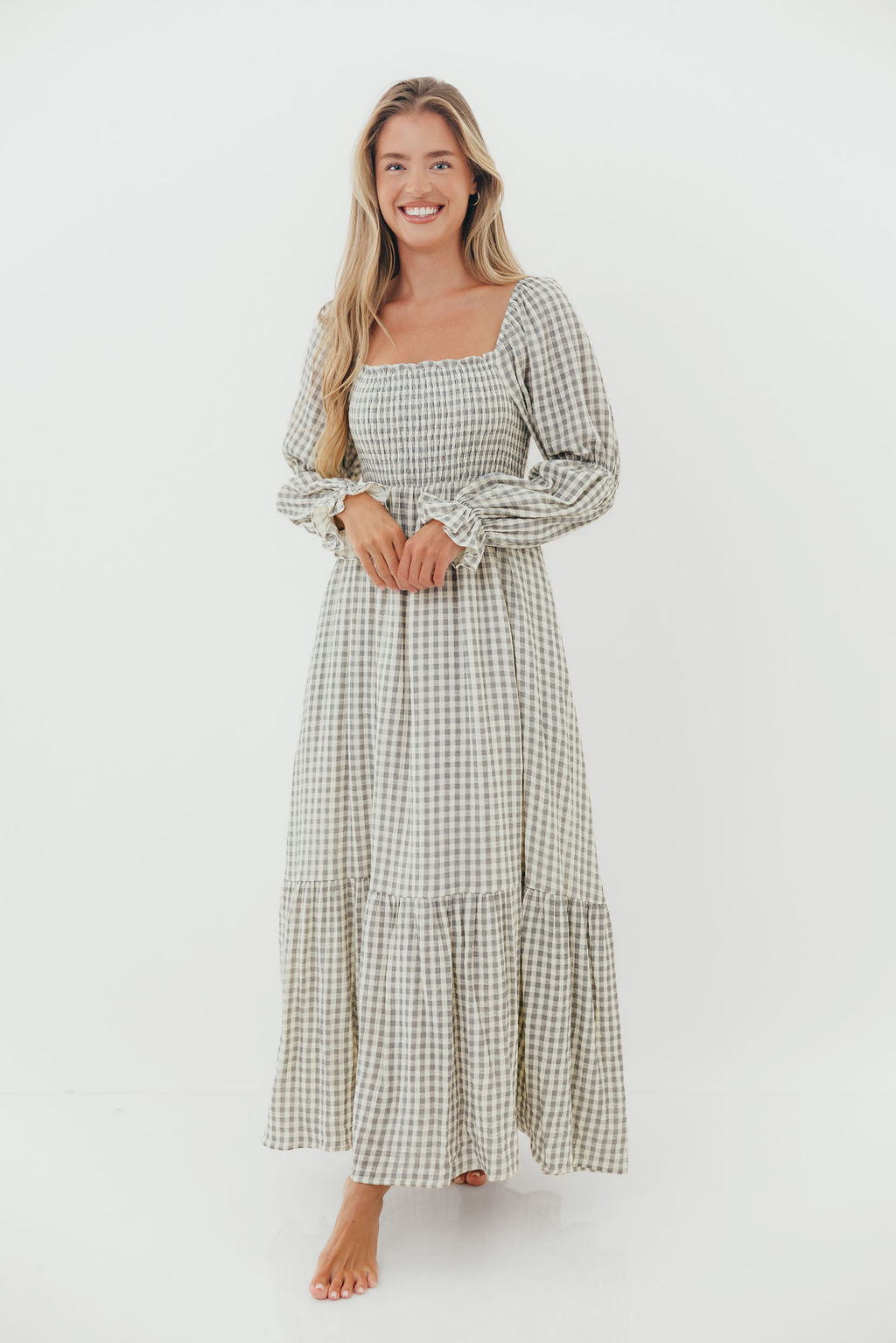Emerson Maxi Dress in Gray