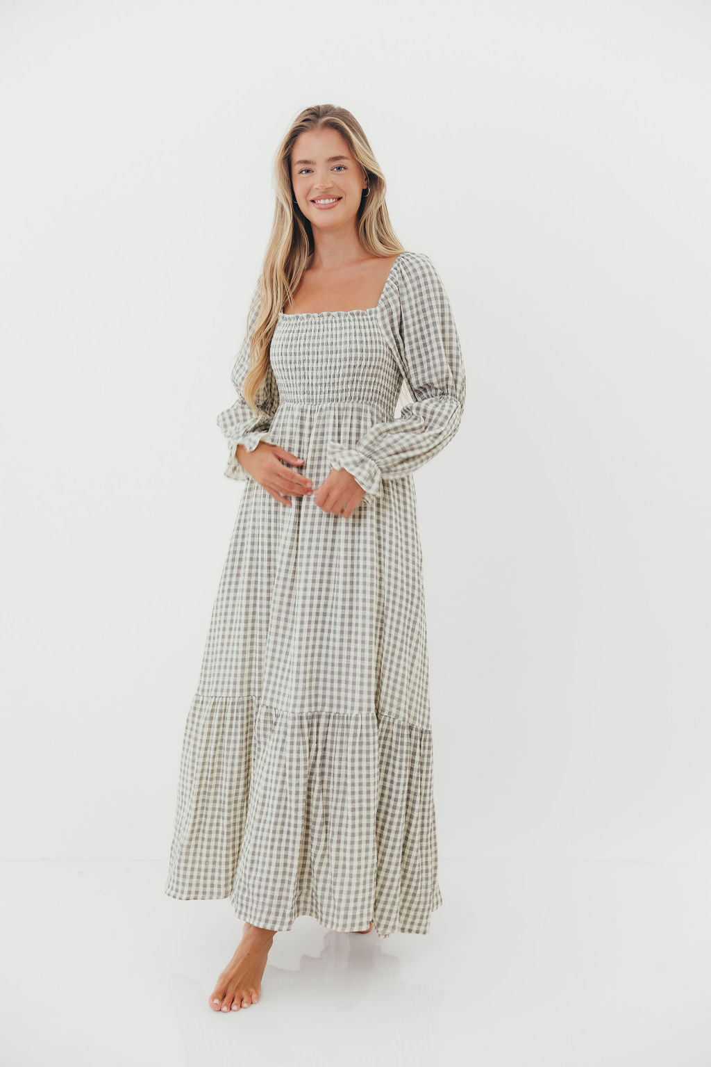 Emerson Maxi Dress in Gray