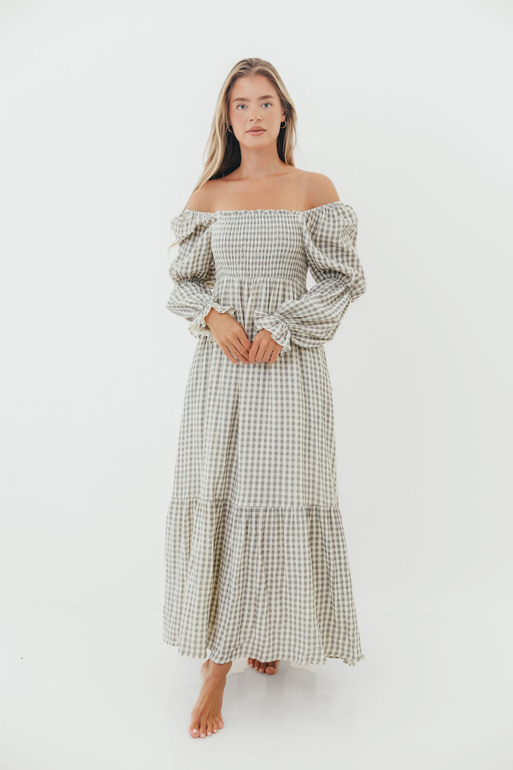 Emerson Maxi Dress in Gray