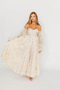 Dear Lily Maxi Dress in Lilac - Bump Friendly