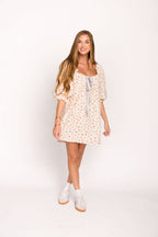 Darling Mini Dress in Country Bloom