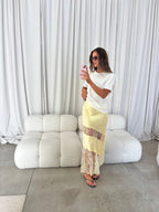 Sabrin Maxi Skirt in Yellow