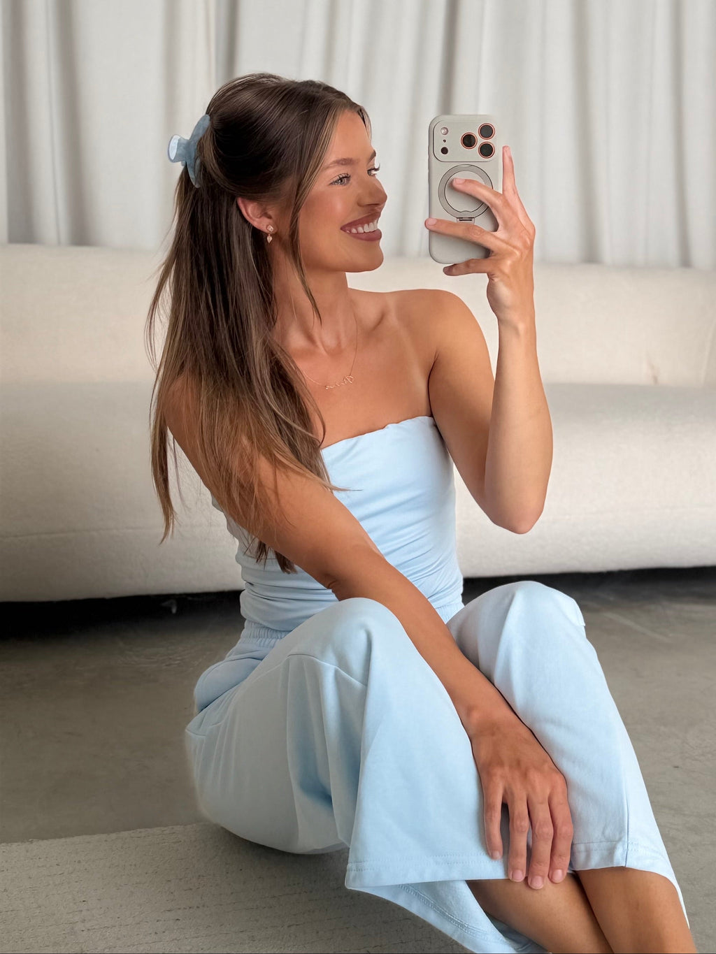 Khloe Set in Light Blue