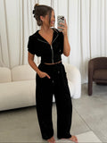Elise Knit Set in Black