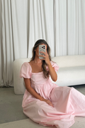Courtney 100% Cotton Dress in Pale Pink *6/30 PRE-ORDER*