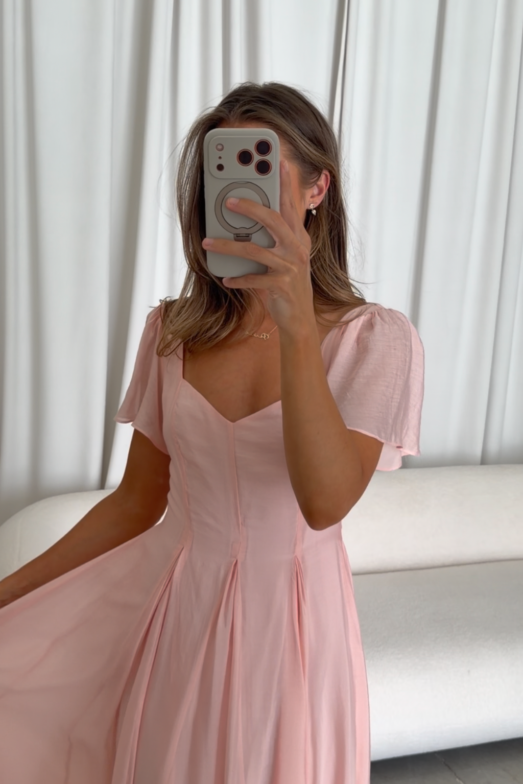 Meret Maxi Dress in Pink *6/30 PRE-ORDER*