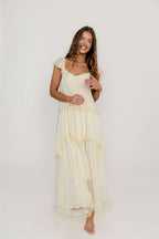 Nicola Maxi Dress in Light Beige*6/25 PRE-ORDER*