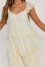 Nicola Maxi Dress in Light Beige*6/25 PRE-ORDER*