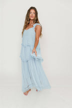 Nicola Maxi Dress in Pale Blue *6/25 PRE-ORDER*