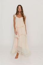 Nicola Maxi Dress in Pale Pink *6/25 PRE-ORDER*