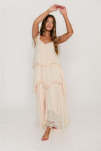 Nicola Maxi Dress in Pale Pink *6/25 PRE-ORDER*