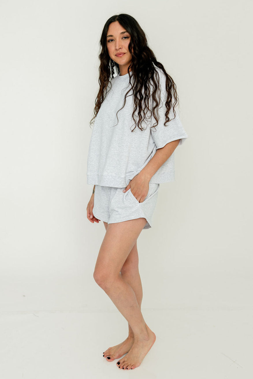 Bennett Shorts in Heather Grey