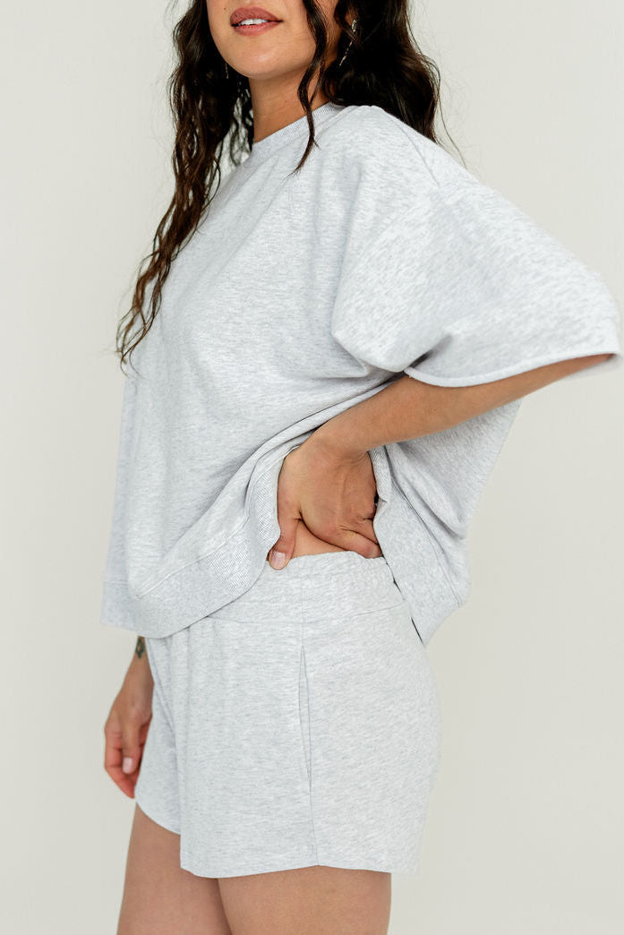 Bennett Shorts in Heather Grey