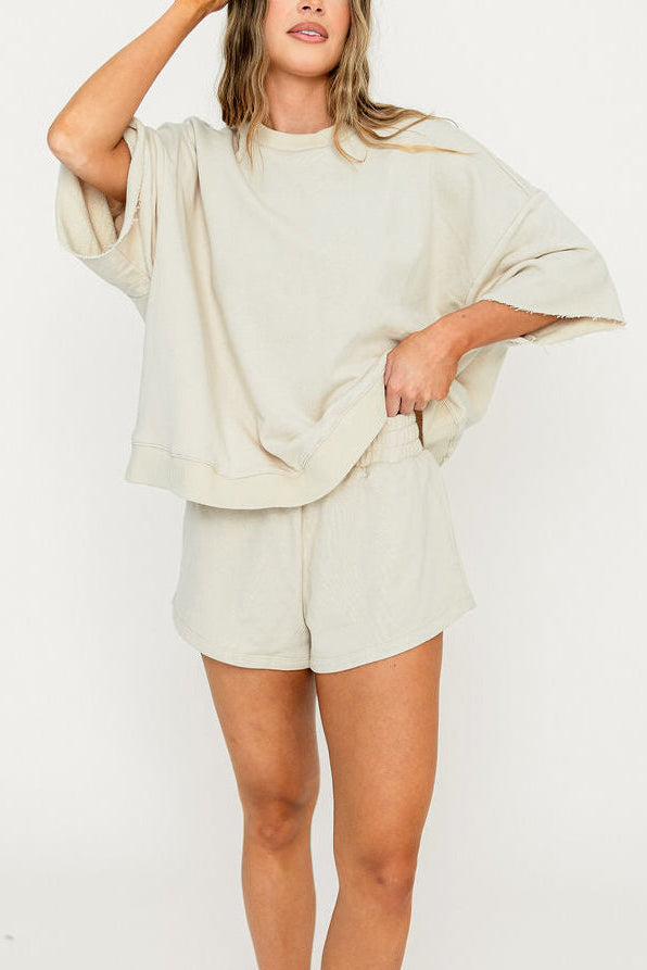 Laura Top in Beige
