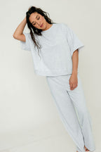 Bennett Pants in Heather Grey