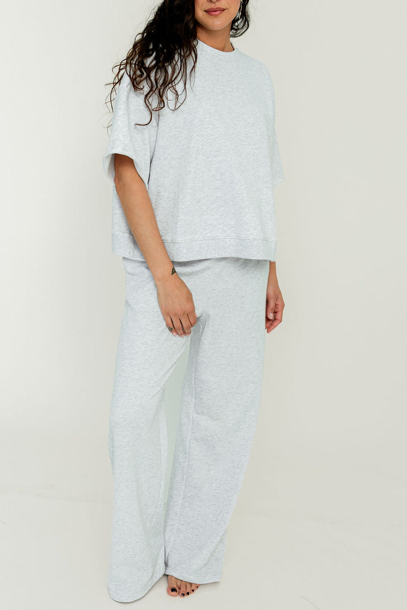 Bennett Pants in Heather Grey