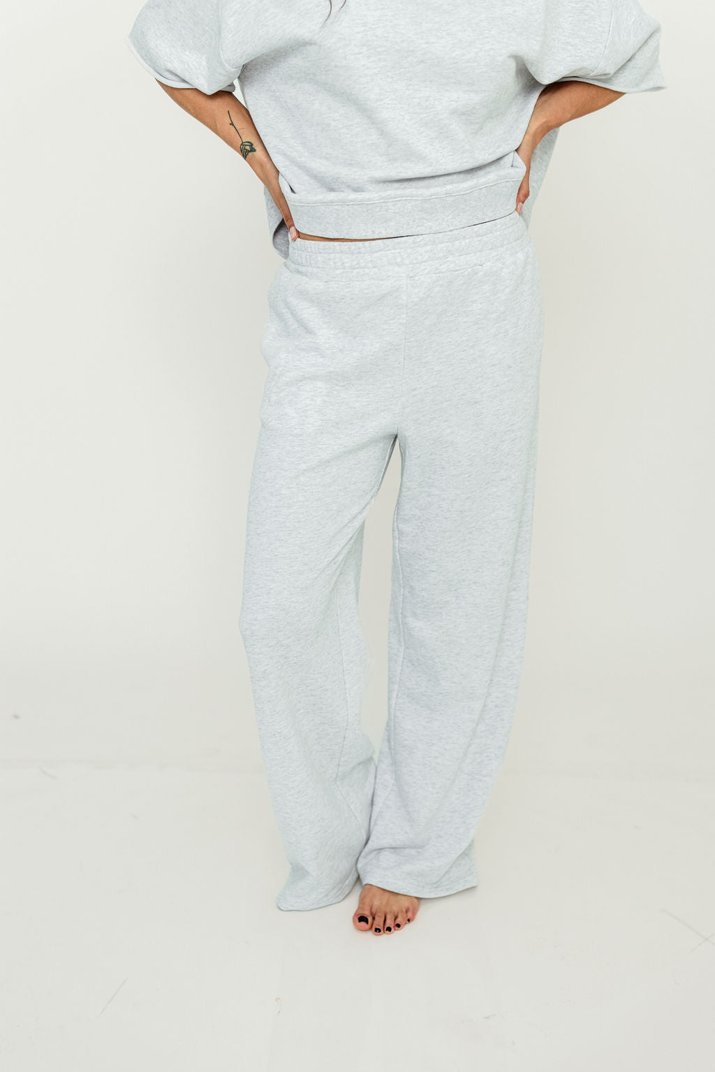 Bennett Pants in Heather Grey