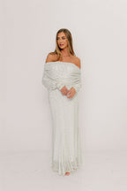 Azaleia Maxi Dress in Muted Sage - Size up for Bump