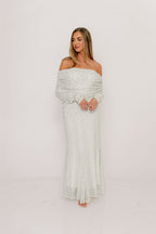 Azaleia Maxi Dress in Muted Sage - Size up for Bump