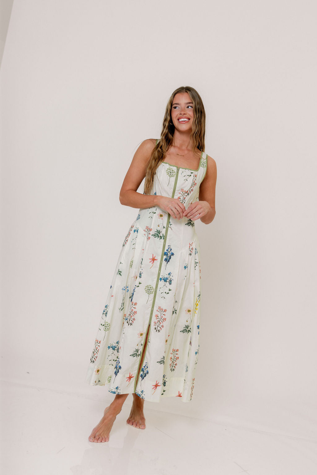 Ramona Floral Maxi Dress in Wildflower