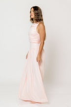 Leni Maxi Dress in Blush