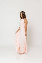 Leni Maxi Dress in Blush