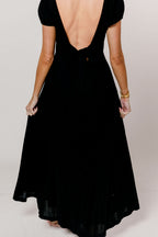 Kameron Midi Dress in Black
