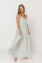 Eileen Dress in Cream/Polka Dot